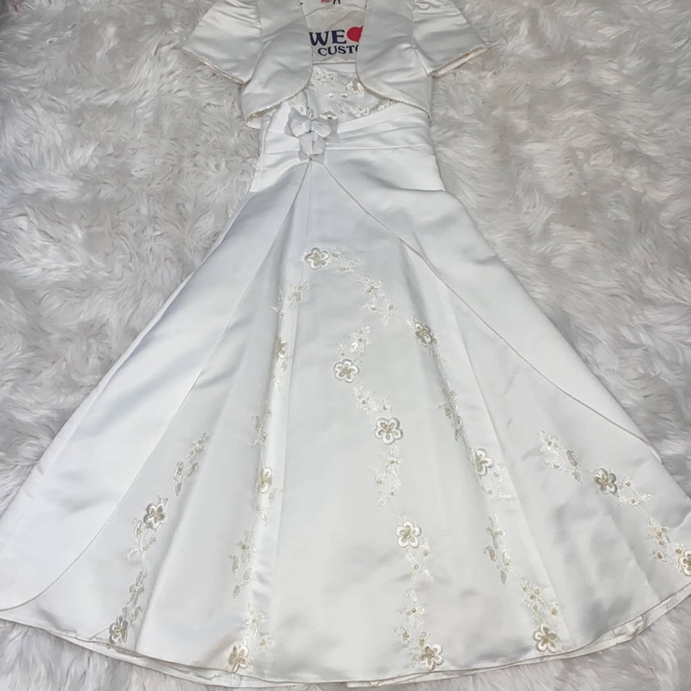 Beautiful white dress